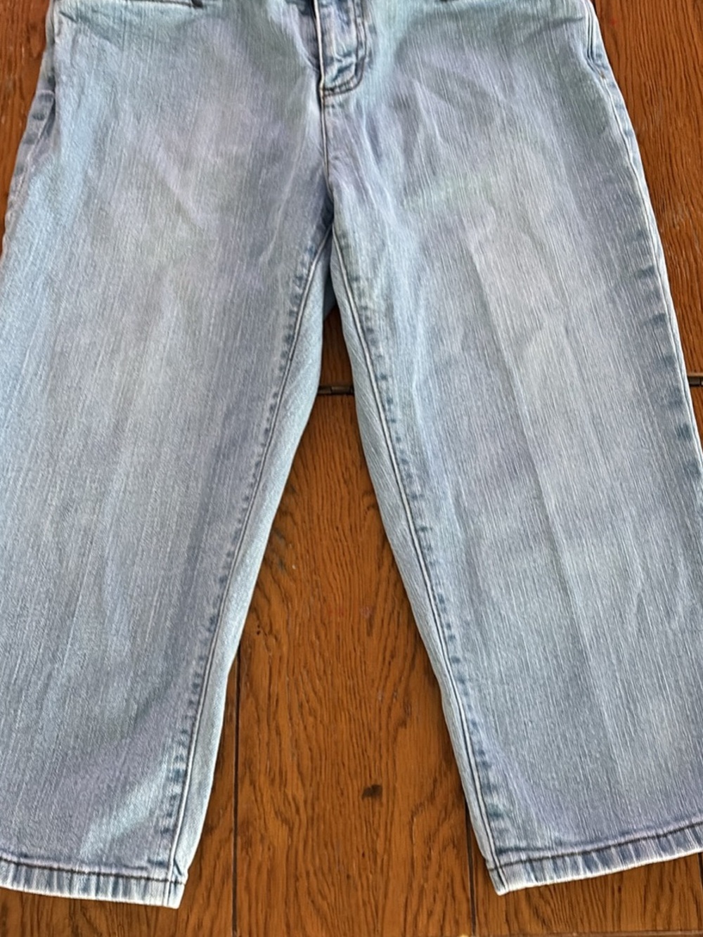 Lauren Ralph Lauren Light Blue Jean Capris Women's Jeans